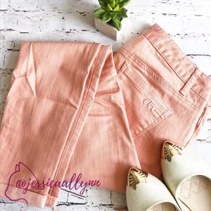 American Rag | salmon peach colored denim jeans skinny 3